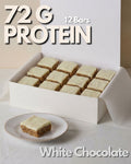 Classic White Chocolate Protein Flapjack, (12 Pieces)