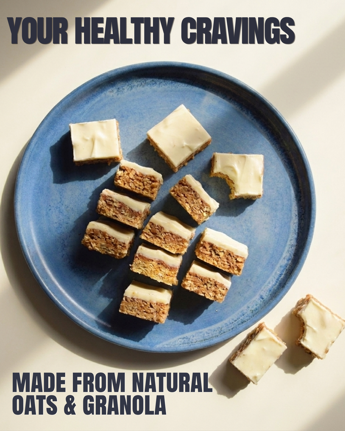 Classic White Chocolate Protein Flapjack, (12 Pieces)